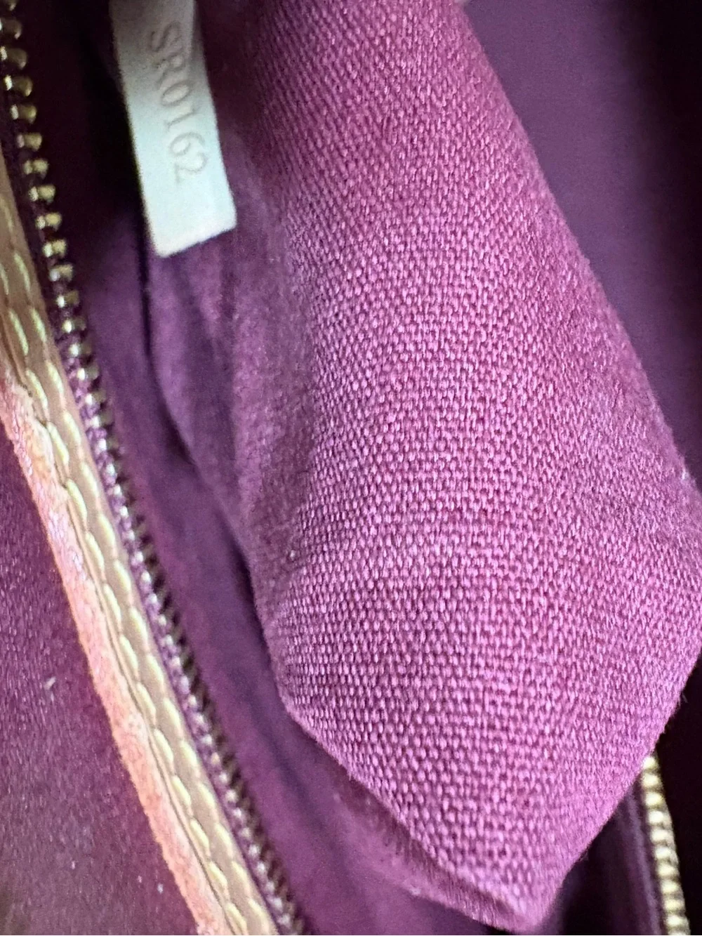 Authentic Louis Vuitton Vernis Satchel in Burgundy with Natural Trim
